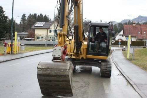 Die Montfortstraße in Rankweil wird in eine Fahrradstraße umgewandelt. vn-tk