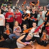 Team-Action zum Saisonabschluss