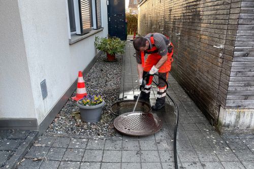 Die Stadt Dornbirn hat eruiert, wo das Kanalsystem Schäden aufweist und repariert sie nun. Stadt