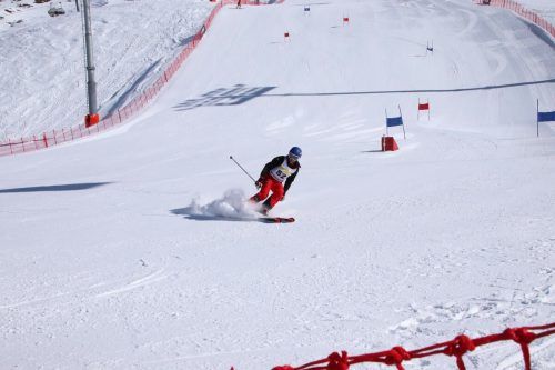 Die Vereinsmitglieder des SV Bildstein maßen sich im Riesenslalom auf der Weltcupstrecke in Zürs. 