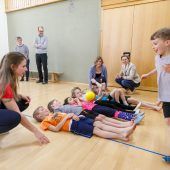 Kindergärten und Schulen in Bewegung