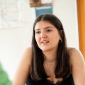 Schülervertreterin Britta Kling kritisiert die Matura. »A3