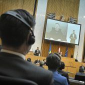 Nicht alle Parteien lauschten der Rede von Wolodymyr Selenskyi im Parlament. »D7