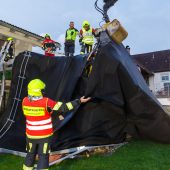 Sturmtief über Vorarlberg sorgte für mehrere Feuerwehr-einsätze. »A10