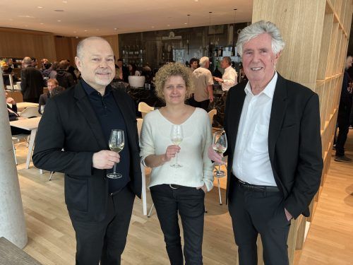 Harald F. Künzle (Reiter Design) sowie Bianca Gehrer und Günter Lenz.
