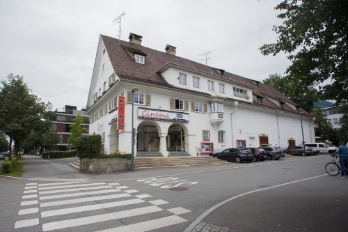 In der Dornbirner Stadtstraße soll in den nächsten Jahren ein Wohn- und Geschäftshaus errichtet werden.  VN/steurer