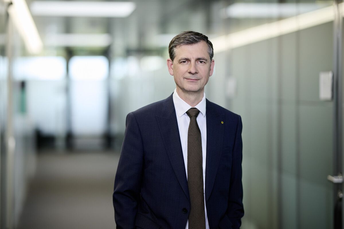 Michael Alge, Vorstandsvorsitzender Raiffeisen Landesbank Vorarlberg. raiff.