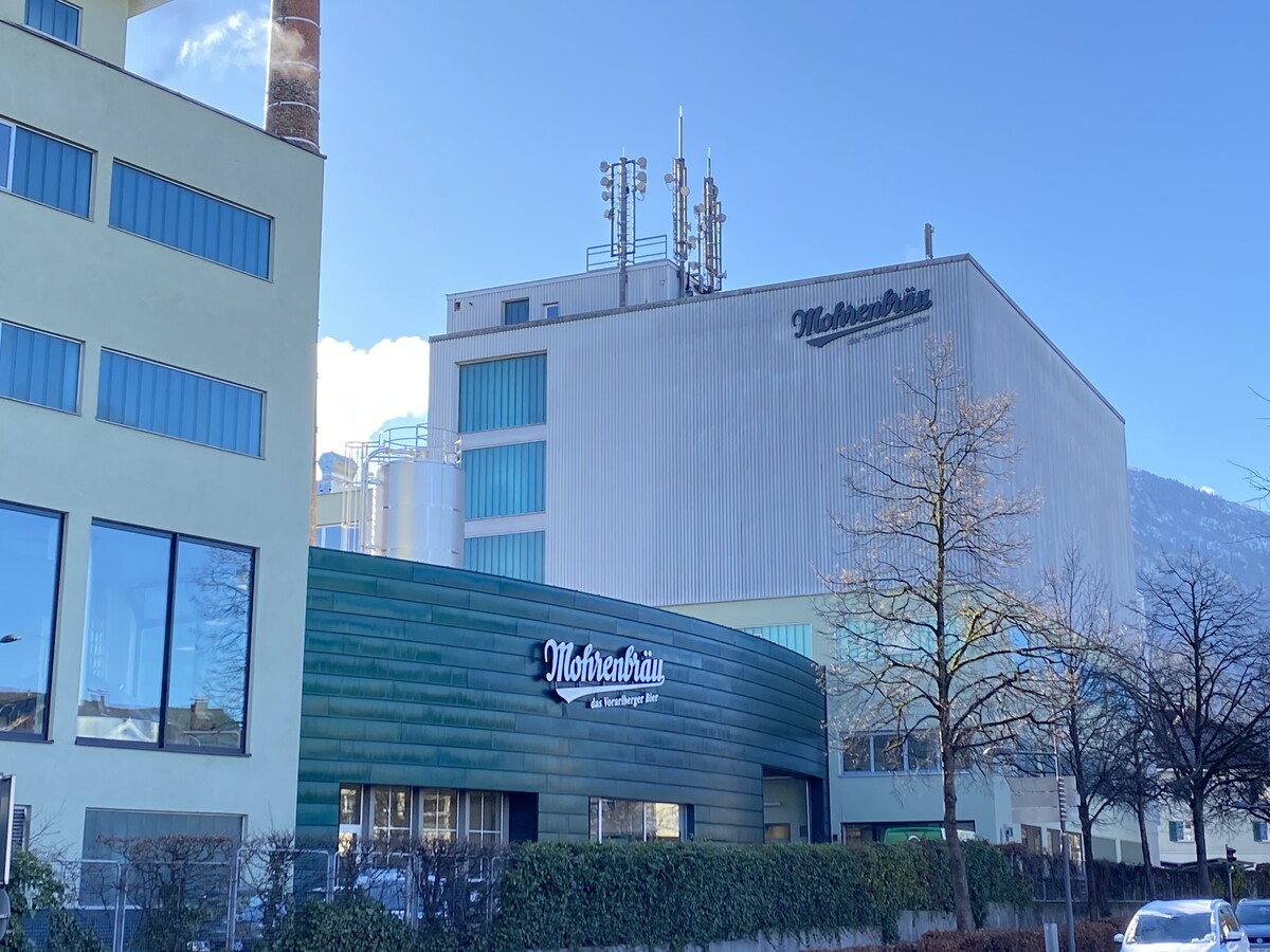 Am Stammsitz in Dornbirn verbleibt die Brauerei. VN/Rauch