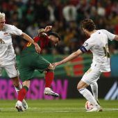 Mittendrin bei Ronaldos Rekordspiel