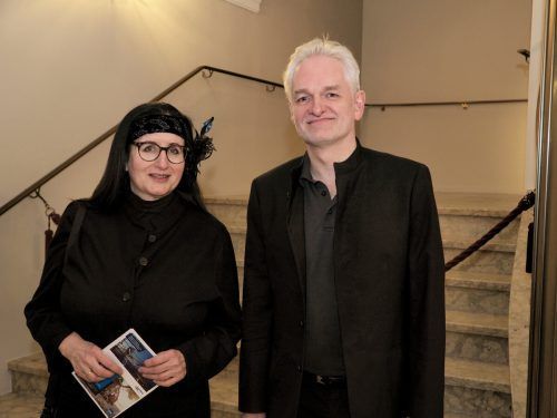 Sängerin Sylvia Khittl-Muhr und Musikprofessor Christoph Ulrich Meier.
