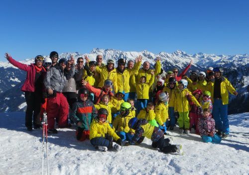 Sonnige Skitrainingstage am Golm.  Schiverein Götzis
