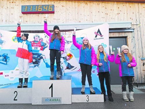 Tolles Sportevent im Eiskanal Bludenz Hinterplärsch. rodelclub-sparkasse-bludenz