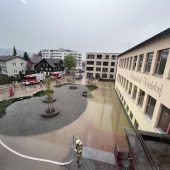 Lustenauer ­Mittelschule wegen Brand evakuiert