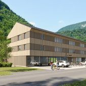 Wohn- und Geschäftshausanlage mit Passivhaus-Standard