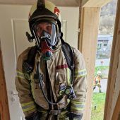 Stichflamme beim Hantieren mit Gasflasche