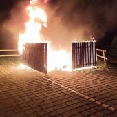 Verdacht auf Müll-Feuerteufel
