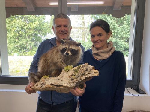 Klaus Zimmermann und Elisabeth Ritter erzählen von ihrer Arbeit. VN/Haller