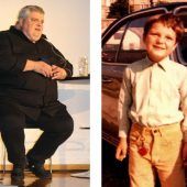 George begleitet Hanskaspas Enkel