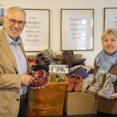 Schuhspenden für Kriegsopfer erbeten