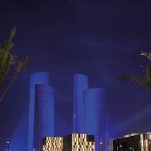 Spannende Architektur in Lusail