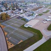Ein Flughafen will grün werden