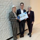 Hypo Vorarlberg unterstützt Verein Netz für Kinder