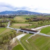 Klimaaktivisten machen das Ried autofrei