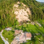 Hangrutsch in Hörbranz bremst sich ab