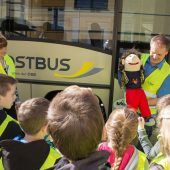 Die Busschule ist auf Tour
