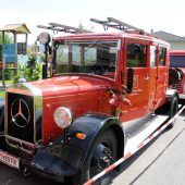 Frühschoppen mit Feuerwehr-Oldtimern