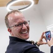 Babyglück und Heiligenschein