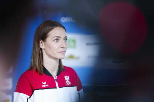 Bettina Plank hat ihr Ziel Krakau fest im Visier.  Reuters