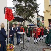 Andenken zu Ehren des Altbürgermeisters