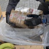 2,7 Tonnen Kokain zwischen Bananen