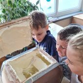 Ein „kuhler“ Schultag und begeisterte Kinder
