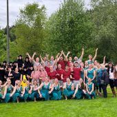 Schauturnen am Sportplatz Hofen