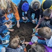 200 Kinder versuchten sich im Gärtlern