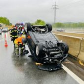 Unfall auf der A 14