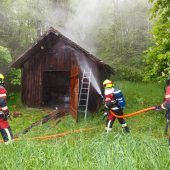 Feuer im Stadel