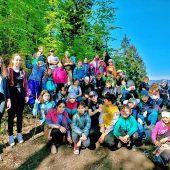 Kinder forsten auf