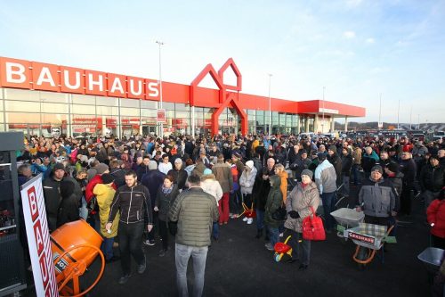 Bauhaus St. Pölten: 16.000 Quadratmeter Verkaufsfläche. FA