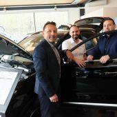 Bürs: MG-Eröffnung bei Auto Maier