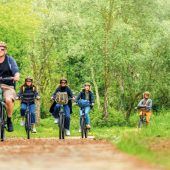 Eine Fahrradtour entlang der Küste