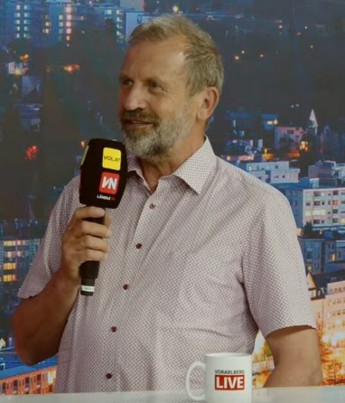 Johann Punzenberger war zu Gast im Vorarlberg-LIVE-Studio.
