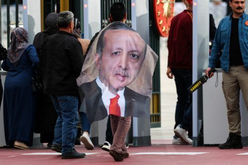 Nach Erdogans Wahlsieg wurde in Ankara gefeiert. AFP
