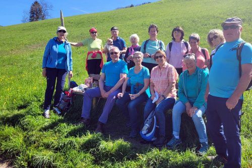 Nach zwei Jahren Pause wanderten die Senioren von 50plus aus Ludesch voller Freude nach Rankweil. hab