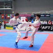 Karate-Potenzialkader zeigt Leistungsvermögen