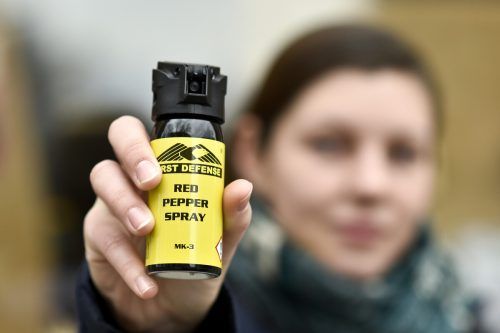 Reizgas wie Pfefferspray dürfte beim Schulfest für Aufregung gesorgt haben.  APA