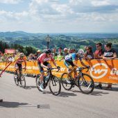 Als VIP beim Start der Tour of Austria in Dornbirn dabei sein