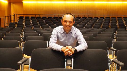 2022 hat Hannes Jochum die Agenden der Kulturbühne AmBach übernommen.  Christof Egle, H. Jochum (2), VN/Paulitsch, VN/Sams